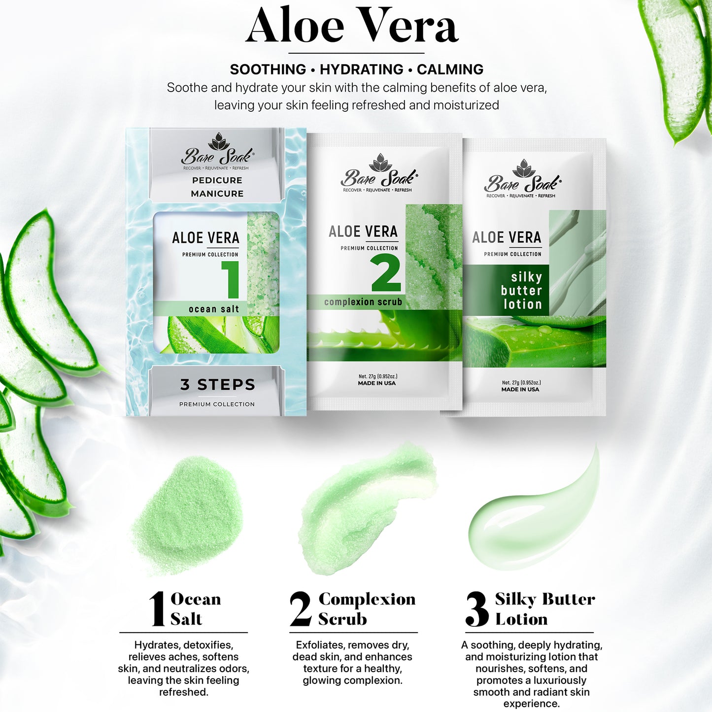 3 Step Kit Case / Aloe Vera (95 Kits)