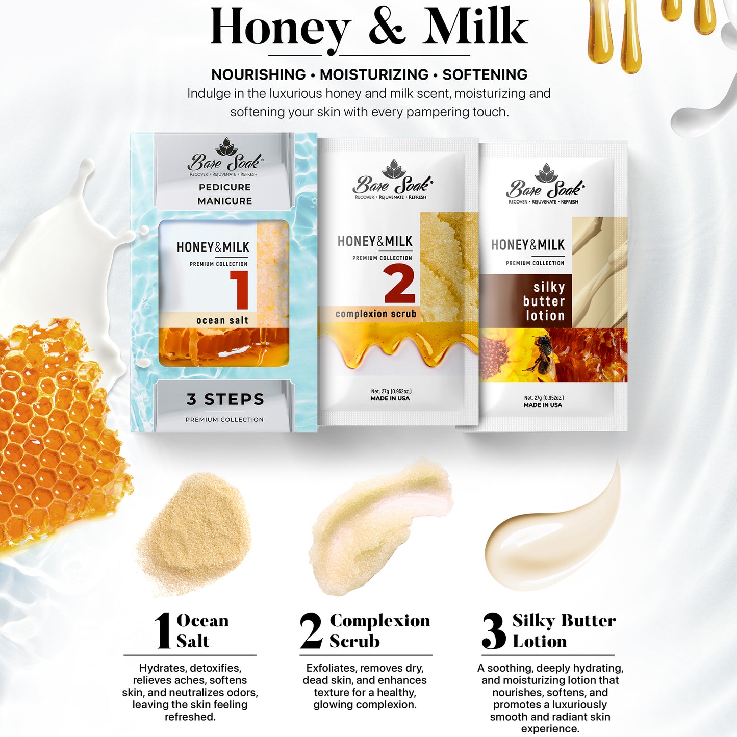 3 Step Kit Case / Honey & Milk (95 Kits)