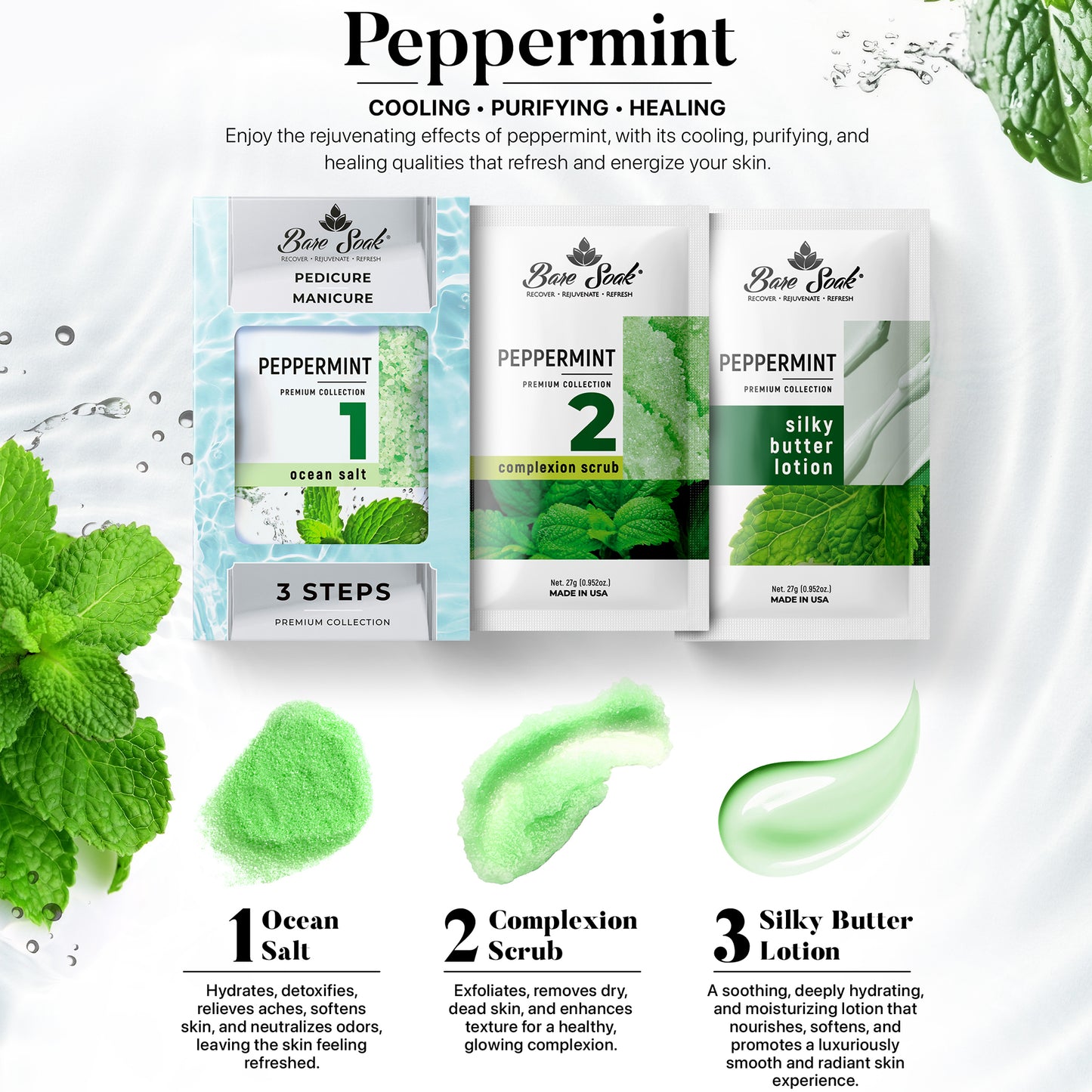 3 Step Kit Case / Peppermint (95 Kits)