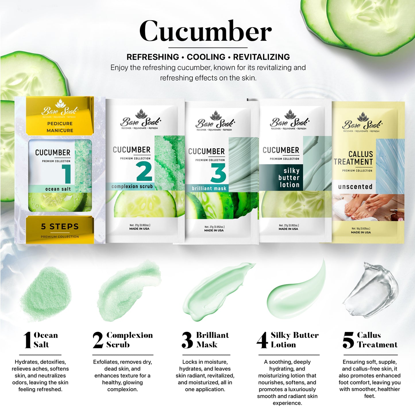 5 Step Kit Case / Cucumber (50 Kits)