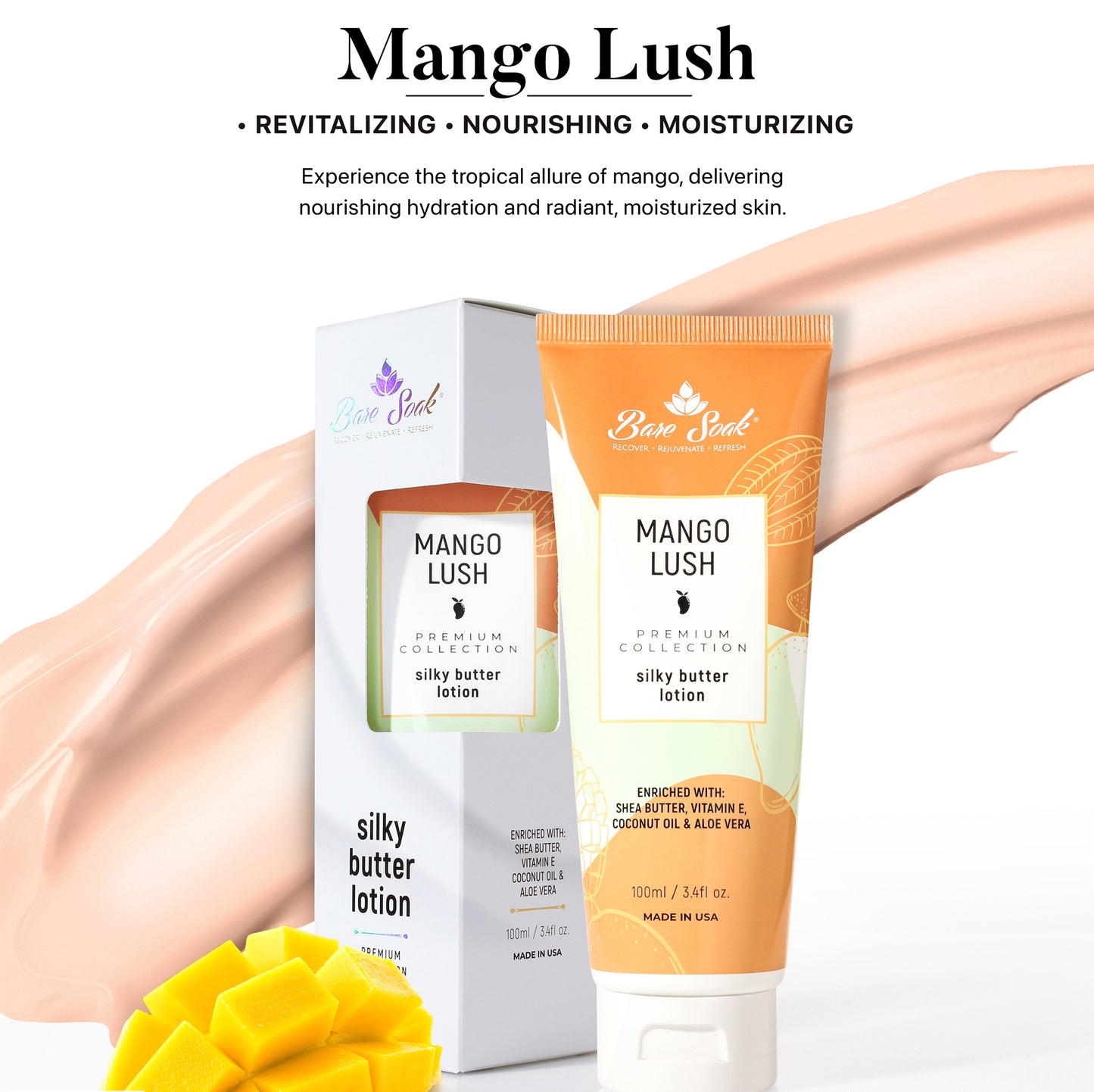 Silky Butter Lotion Case / Mango (50 Tubes)