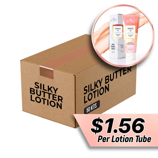 Silky Butter Lotion Case / Orange (50 Tubes)